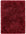 Extravagance Wine Red Shaggy Rug | Luxurious 60's Glamour