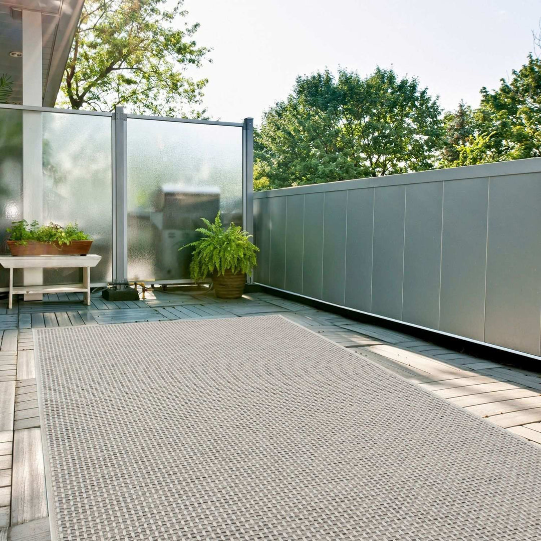 Cream Outdoor Rug for Patio and Garden | The Rugs