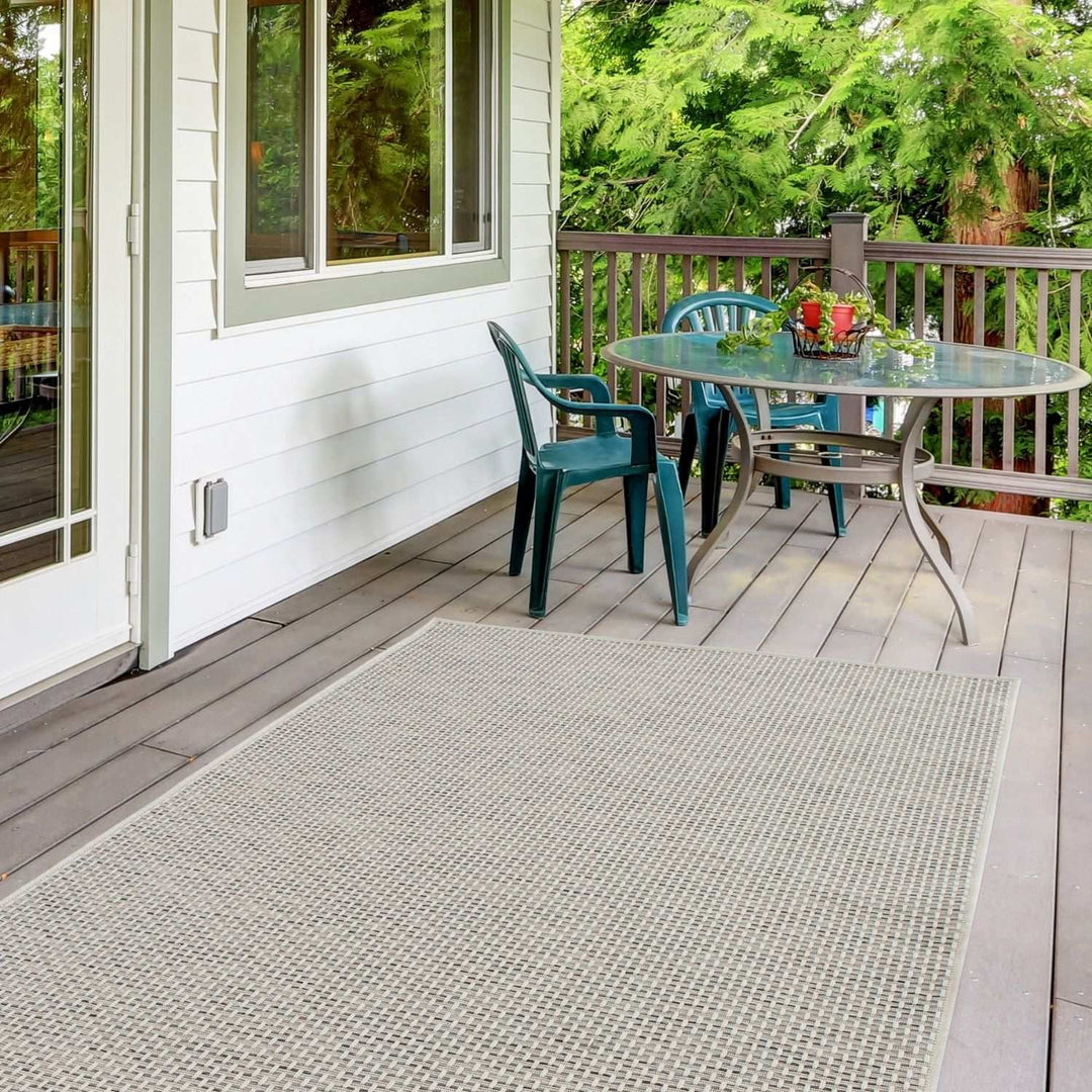 Cream Outdoor Rug for Patio and Garden | The Rugs