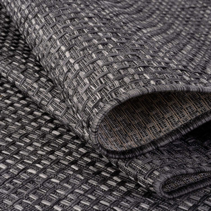 Dark Grey Outdoor Rug for Patio & Garden | The Rugs