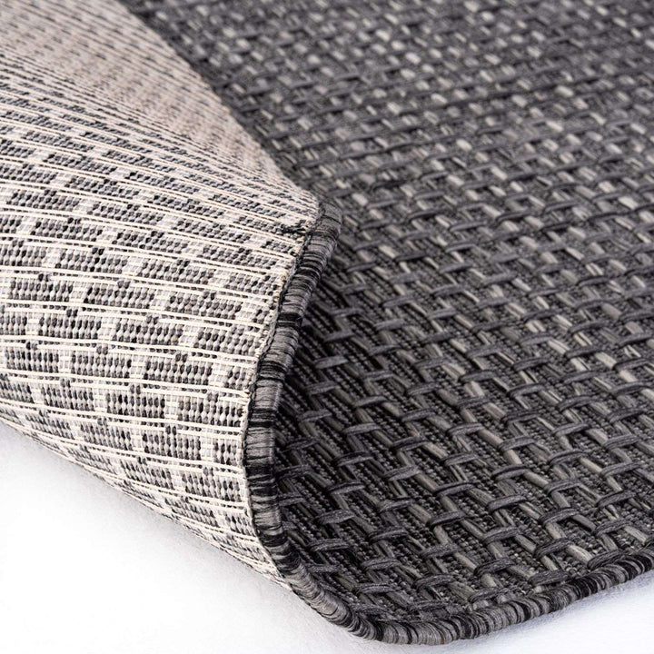 Dark Grey Outdoor Rug for Patio & Garden | The Rugs