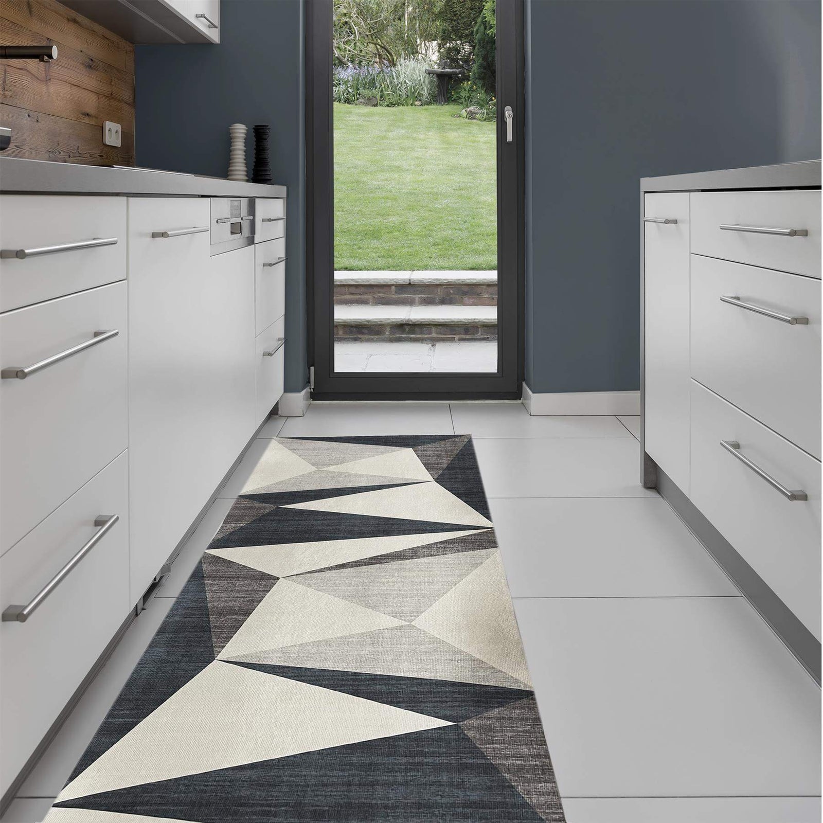 Tokyo Geo Blue Rug | Modern Home Decor | The Rugs