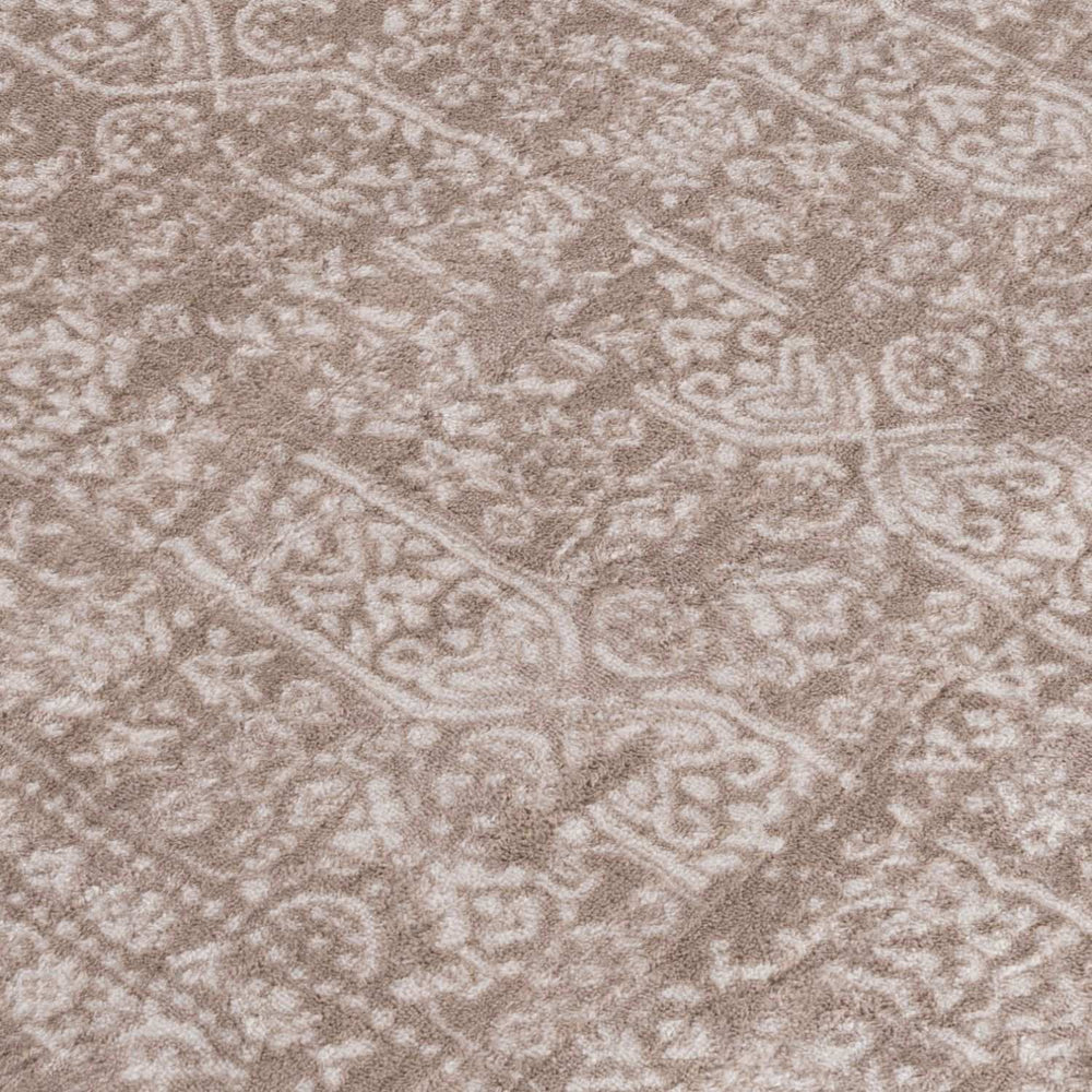 Living Room Rug Vintage Design In Beige high durability