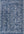 Living Room Rug Vintage Design In Blue