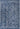 Living Room Rug Vintage Design In Blue