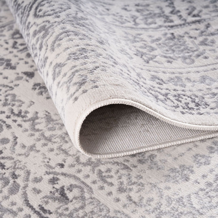 Living Room Rug Vintage Design In Cream
