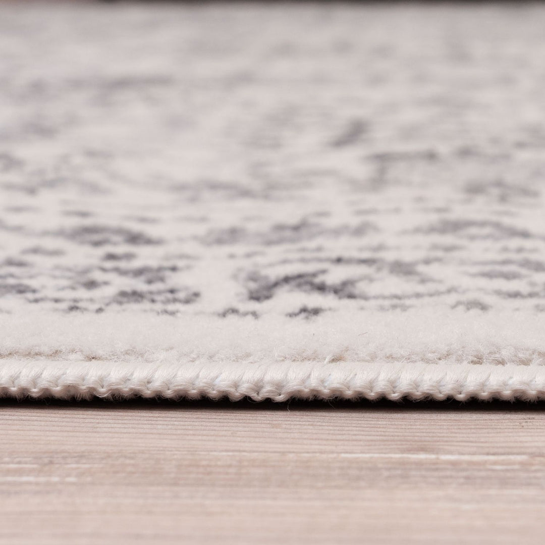 Living Room Rug Vintage Design In Cream
