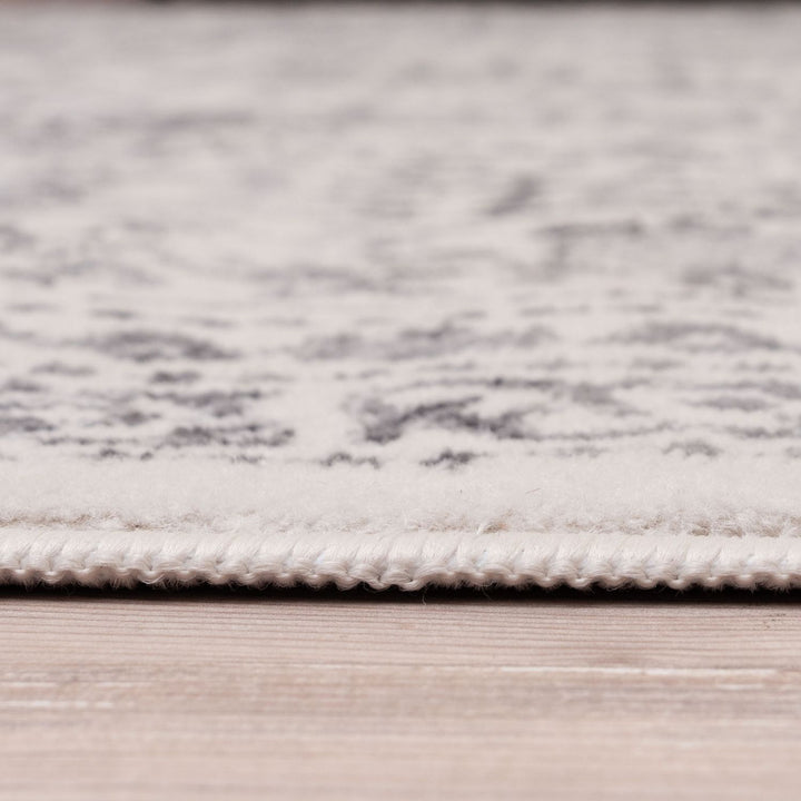 Living Room Rug Vintage Design In Cream