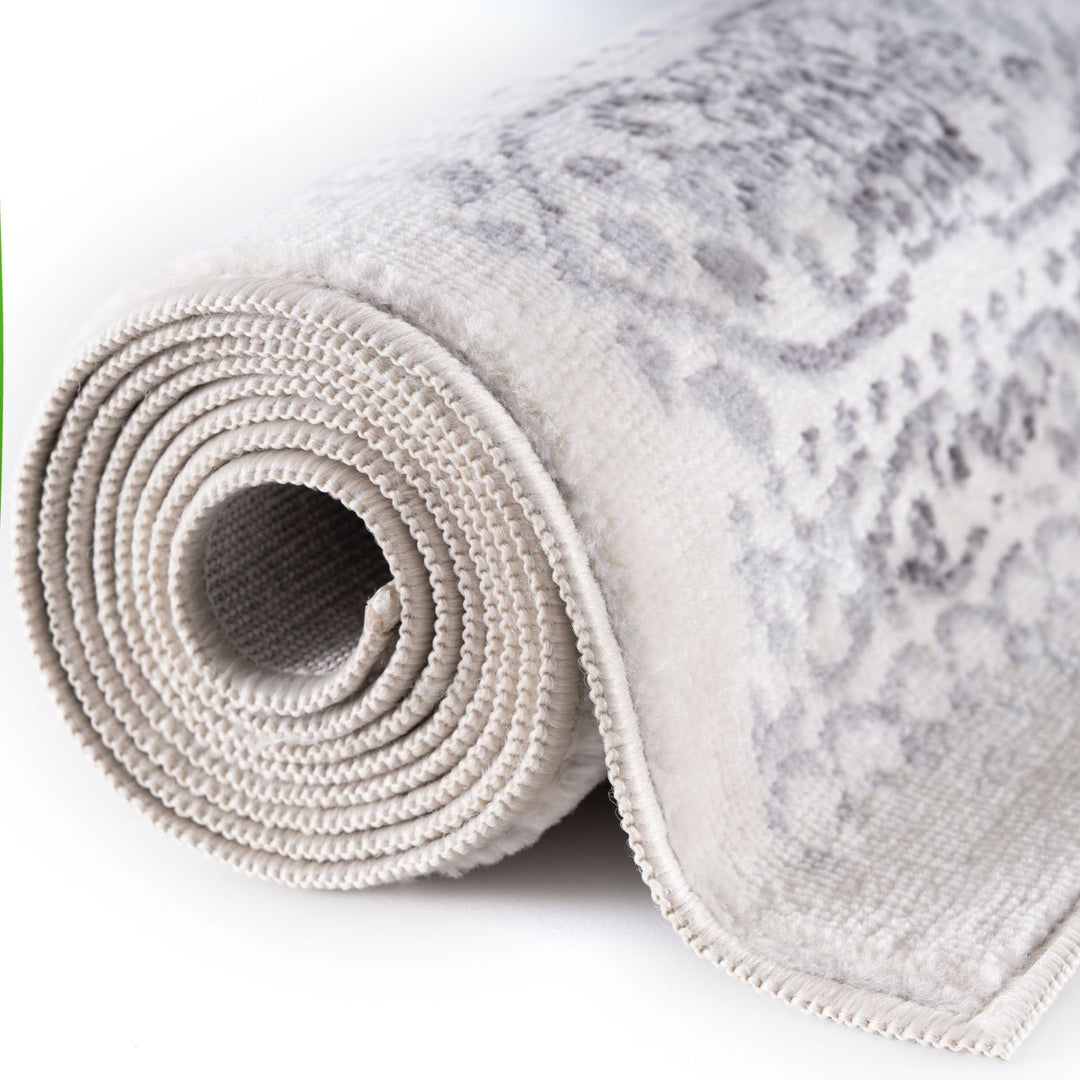 Living Room Rug Vintage Design In Cream