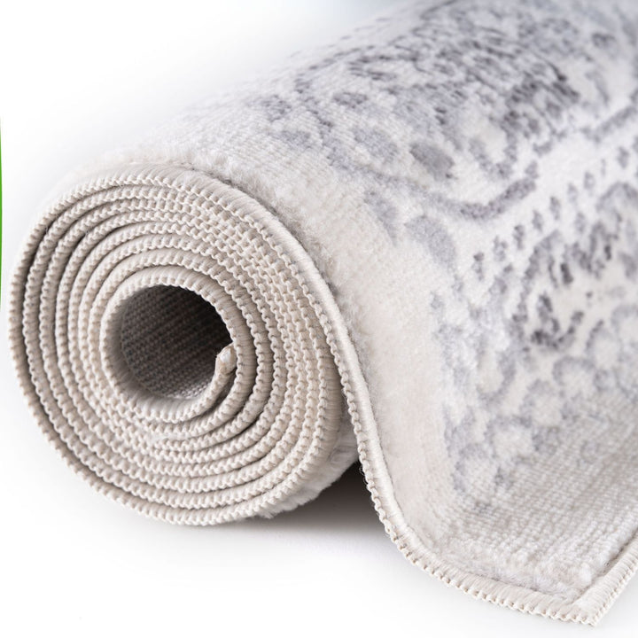 Living Room Rug Vintage Design In Cream