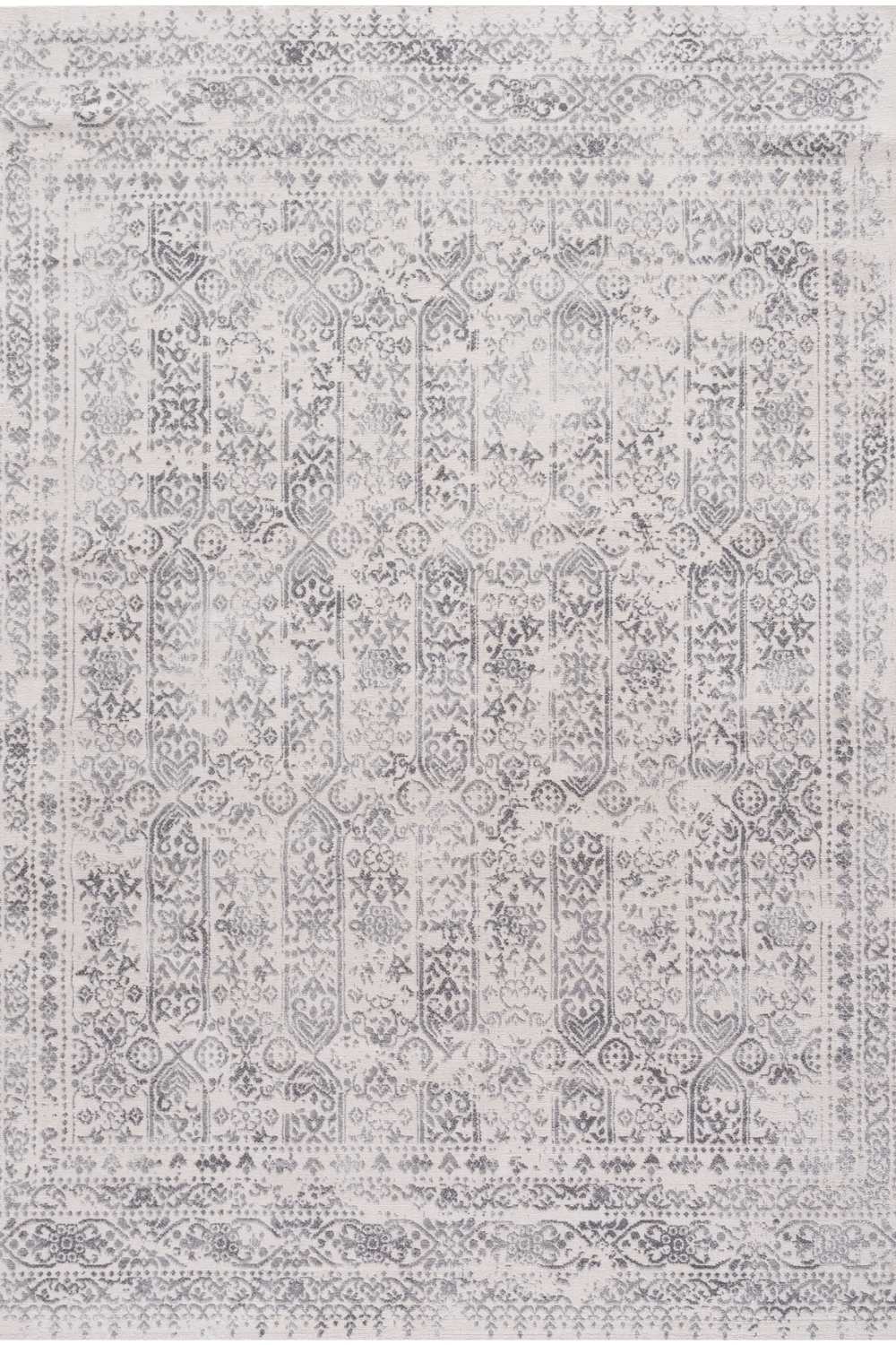 Living Room Rug Vintage Design In Cream