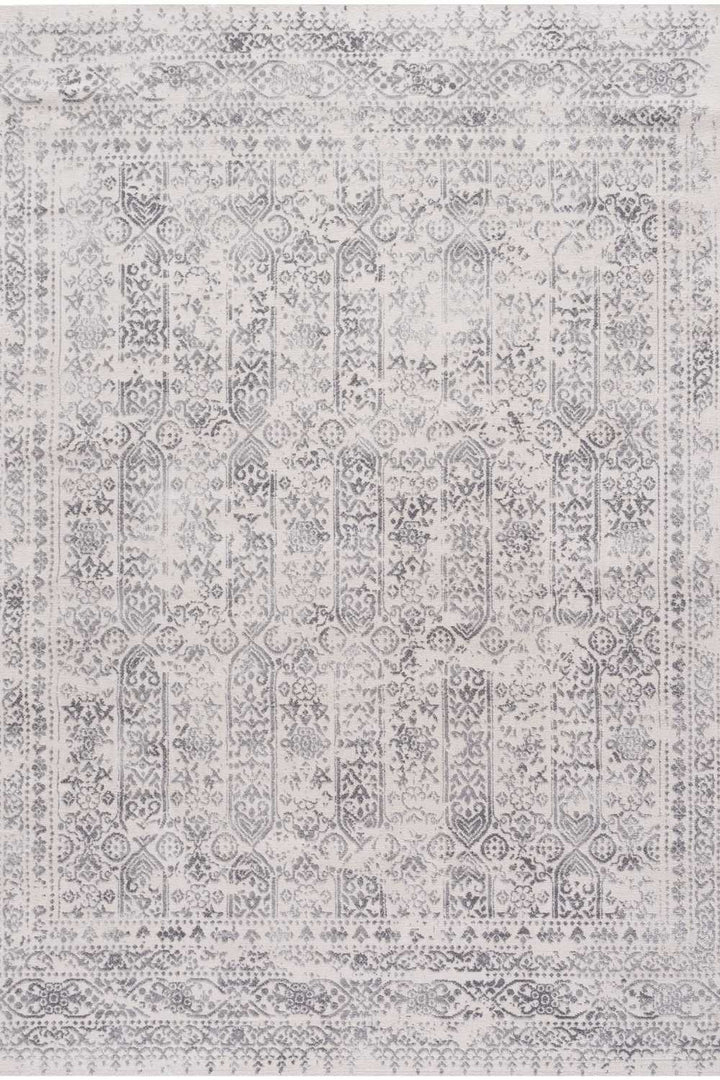 Living Room Rug Vintage Design In Cream