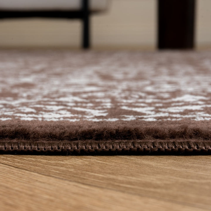 Montana Vintage Brown Rug, Easy To Clean, Stain-Resistant, Fade-Resistant, Jute backing | The Rugs