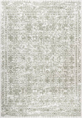 Montana Vintage Cream Green Rug | 3716