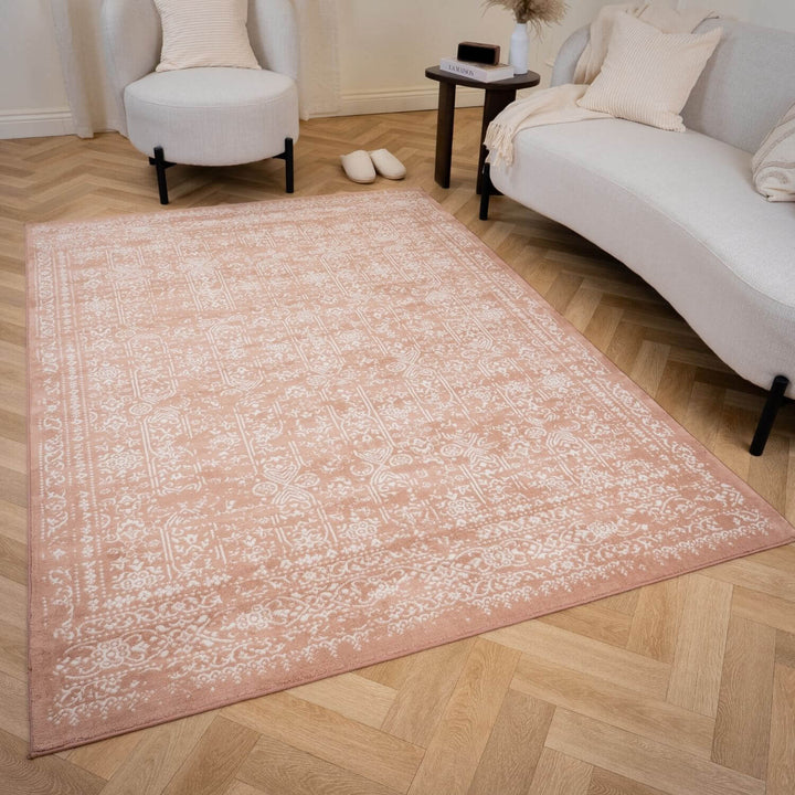 Montana Vintage Cream Terra Rug, Effortless Upkeep, 10 mm, fade-resistant, eco-friendly | The Rugs