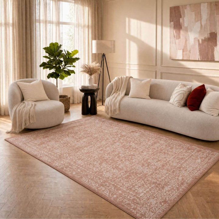Montana Vintage Cream Terra Rug, Effortless Upkeep, 10 mm, fade-resistant, eco-friendly | The Rugs