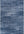 Blue colour rug, Non-shedding, stain-resistant, and pet-friendly.
