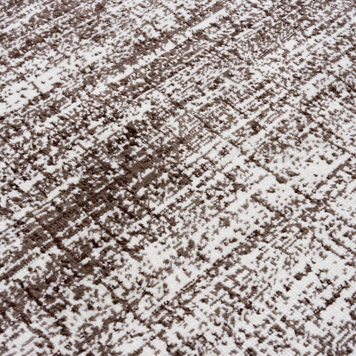 Montana Abstract Brown Rug non-shedding, easy to clean, eco-friendly | The Rugs