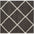 Diamond Design Thick Shaggy Area Rugs Dark Grey | The Rugs