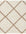 Diamond Design Thick Shaggy Area Rugs Ivory Beige | The Rugs