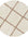 Diamond Design Thick Shaggy Area Rugs Ivory Beige | The Rugs