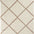 Diamond Design Thick Shaggy Area Rugs Ivory Beige | The Rugs