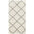 Diamond Design Thick Shaggy Area Rugs Ivory | The Rugs