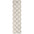 Diamond Design Thick Shaggy Area Rugs Ivory | The Rugs