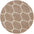 Trellis Design Thick Shaggy Area Rugs Beige | The Rugs