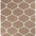 Trellis Design Thick Shaggy Area Rugs Beige | The Rugs