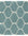 Trellis Design Thick Shaggy Area Rugs Duck Egg Blue