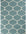 Trellis Design Thick Shaggy Area Rugs Duck Egg Blue
