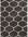 Trellis Design Thick Shaggy Area Rugs Dark Grey | The Rugs