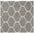 Trellis Design Thick Shaggy Area Rugs Grey | The Rugs