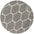 Trellis Design Thick Shaggy Area Rugs Grey | The Rugs