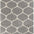 Trellis Design Thick Shaggy Area Rugs Grey | The Rugs