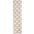 Trellis Design Thick Shaggy Area Rugs Ivory Beige | The Rugs