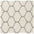 Trellis Design Thick Shaggy Area Rugs Ivory | The Rugs
