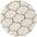 Trellis Design Thick Shaggy Area Rugs Ivory | The Rugs