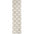 Trellis Design Thick Shaggy Area Rugs Ivory | The Rugs