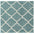 Moroccan Design Shaggy Area Rugs Duck Egg Blue | The Rugs