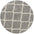 Moroccan Design Thick Shaggy Area Rugs Grey | The Rugs