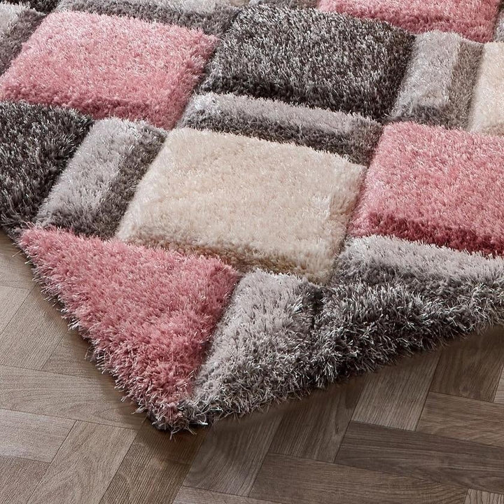 3D Geo Carved Rug – Geometric Design