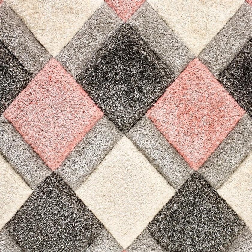 The Rugs 3D Geo Carved Rug – Geometric Design