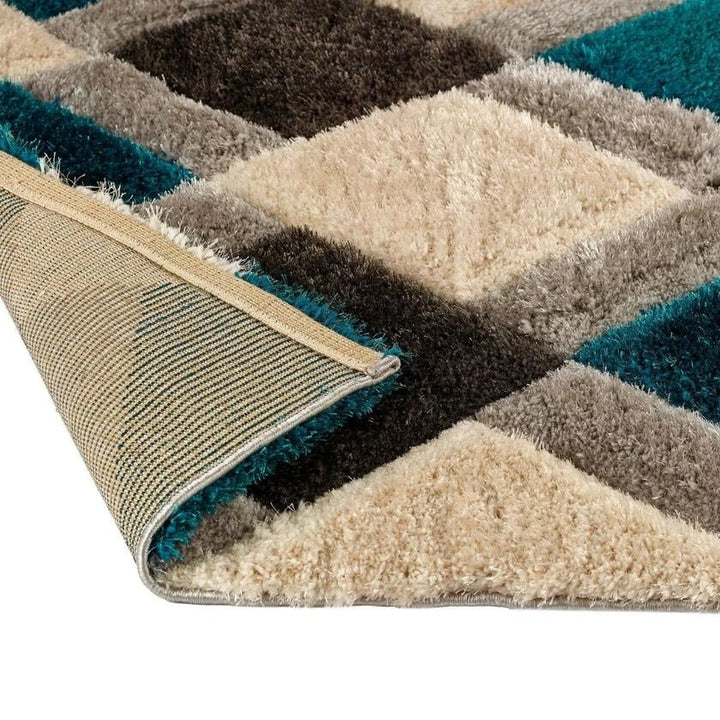 3D Geo Carved Rug – Geometric Design
