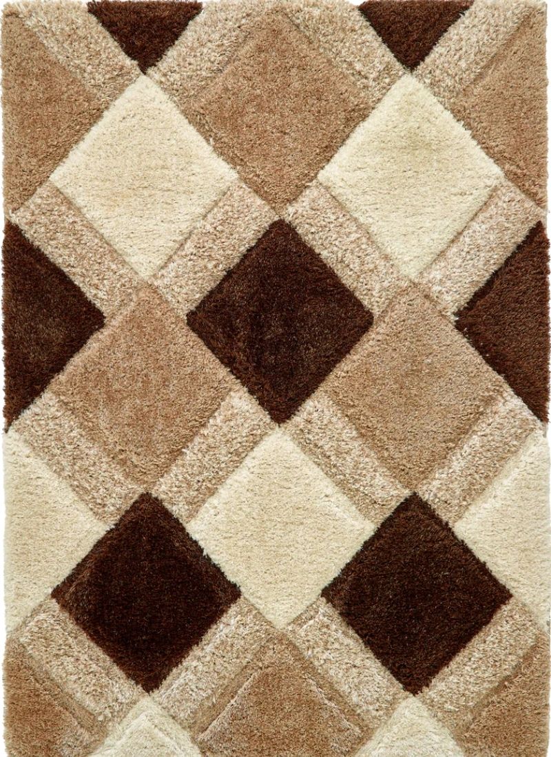 The Rugs 3D Geo Carved Rug – Geometric Design