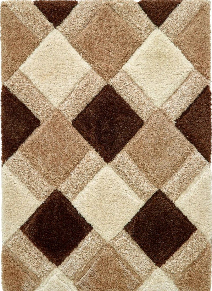 3D Geo Carved Rug – Geometric Design