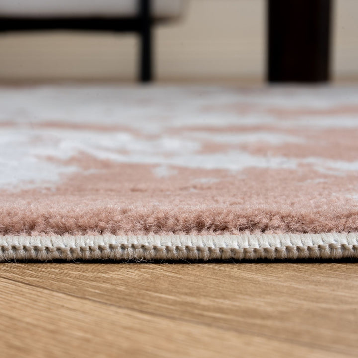 Elaris Abstract Rose Rug, abstract design, non-shedding, easy to clean, eco-friendly|The Rugs
