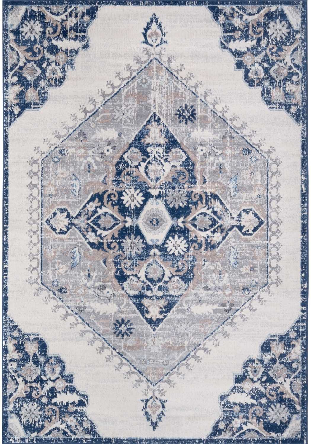 Living Room Rug Vintage Moroccan Design