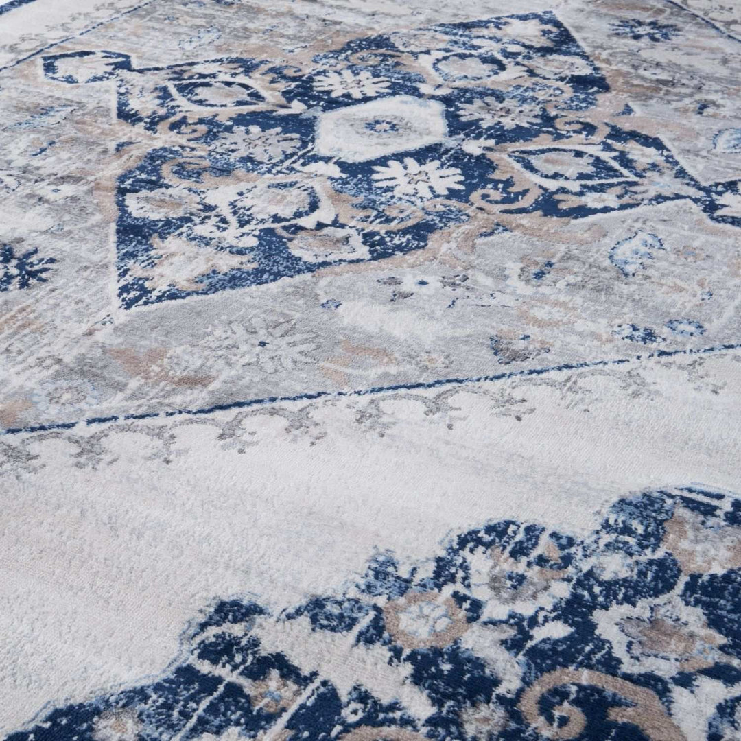 Living Room Rug Vintage Moroccan Design